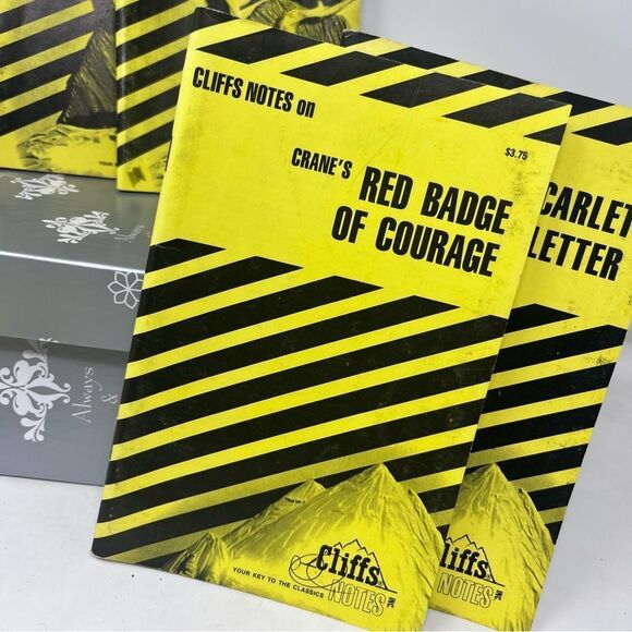 Cliffs Notes Book Bundle Vintage Novels Reading Classics - Picture 9 of 10